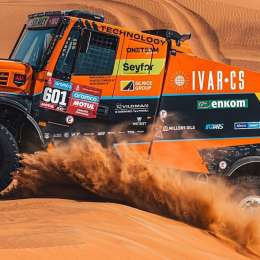 Dakar 2024: Macik ganó la Etapa 7 en Camiones y domina claramente la general