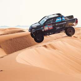 Dakar 2024: Yacopini luego de la 8va etapa: "El objetivo de mañana es meternos en el Top 5"