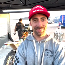 Dakar 2024: Llanos luego de la 8va etapa: "Me siento muy bien y la moto está excelente"