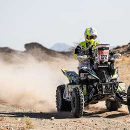 Dakar 2024: Giroud volvió al triunfo en la Etapa 9 de los Quads y Andujar fue su escolta