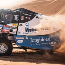 Dakar 2024: Gert Huzink, el dueño de la Etapa 9 entre los camiones