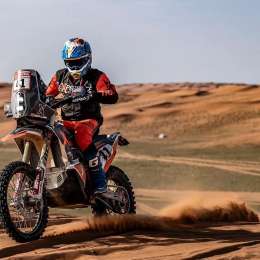 Dakar 2024: Llanos: “Estoy súper contento con el trabajo que hice, sobre todo la última semana”