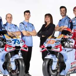 MotoGP: Gresini presentó la moto de Marc Márquez para esta temporada