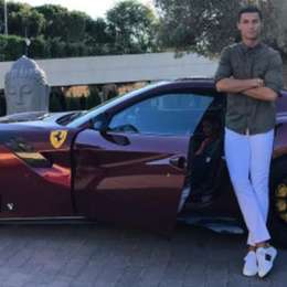 Cristiano Ronaldo gastó 500 mil dólares en comprar un modelo histórico de Ferrari