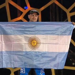 El recibimiento a Manu Andujar en Lobos tras ganar el Dakar 2024 en Quads
