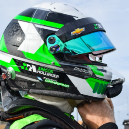 Canapino tras el ensayo en Homestead con el IndyCar: "Fue un muy buen primer día de prueba"