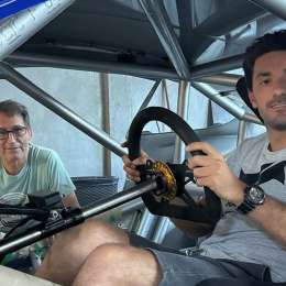TC: Trosset avanza en el Mustang: "Estuvimos probando la butaca"