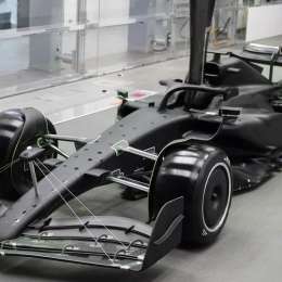 F1: Andretti ya tiene su monoplaza probando en el túnel de viento