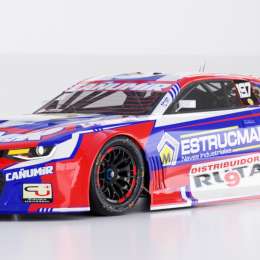 TC: Quijada reveló el diseño del Chevrolet Camaro para la temporada 2024