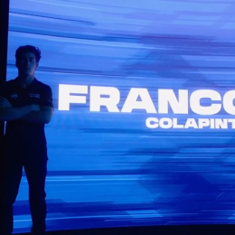 Colapinto presente en el video del F1 2024 de Williams