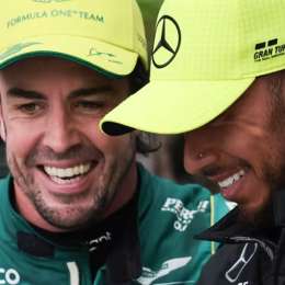 F1: Alonso y Hamilton probaron en el Circuito de Jerez
