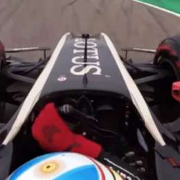 ¡A fondo en un F2! Urcera cerró su pretemporada a toda velocidad en Aragón