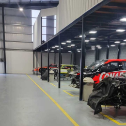 ¡Desde adentro! Así luce el nuevo taller del RV Racing