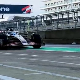 F1: Haas puso su VF-24 por primera vez en pista en Silverstone