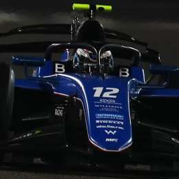 F2: Colapinto terminó 10° en el segundo día de test en Bahreín