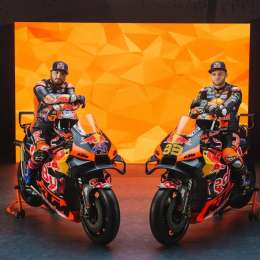 MotoGP: KTM presentó las RC16 para la temporada 2024
