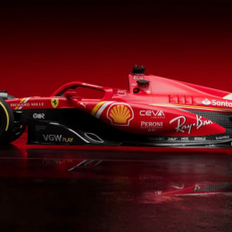 F1: Ferrari presentó en sociedad su auto para la temporada 2024