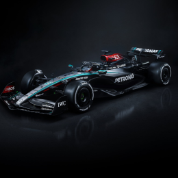 F1: se presentó el último Mercedes que manejará Lewis Hamilton