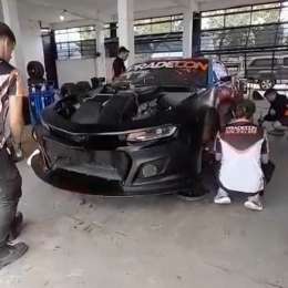 TC: Ledesma y el Pradecon Racing giran con el Camaro en La Plata