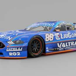 TC: Trosset presentó su Mustang para correr en El Calafate