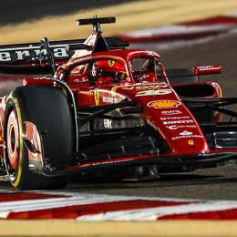 F1: Leclerc y Ferrari cerraron la pretemporada en Bahrein