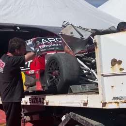 TC: Benvenuti sufrió un fuerte accidente durante el entrenamiento