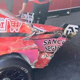 TC: así quedó el Chevrolet de Benvenuti tras el fuerte accidente