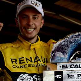 ¡Emocionante! Así, Tobías Martínez se enteró de su histórico triunfo en el TC