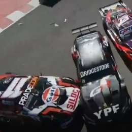 TC: la bronca de Christian Ledesma tras el abandono en El Calafate