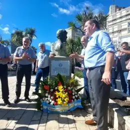 Mar del Plata: celebraron el 75 aniversario del primer triunfo de Juan Manuel Fangio.