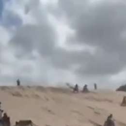 ¡Espeluznante! El accidente que casi causó una tragedia en el Enduro del Verano