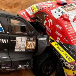 W2RC: el insólito accidente de Juan Cruz Yacopini en la Abu Dhabi Desert Challenge