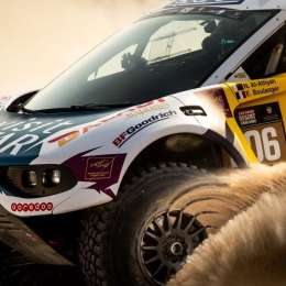 Al-Attiyah consiguió su cuarta victoria del Abu Dhabi Desert Challenge
