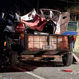 Tragedia: murieron cinco personas en un choque entre dos autos en la Ruta 73