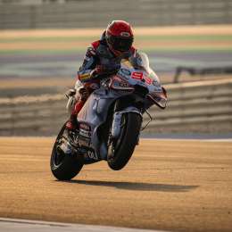 Moto GP: Márquez dominó el segundo entrenamiento en Qatar