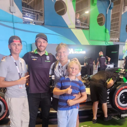 IndyCar: Marcos Di Palma dijo presente y acompañó a Canapino en St. Petersburg