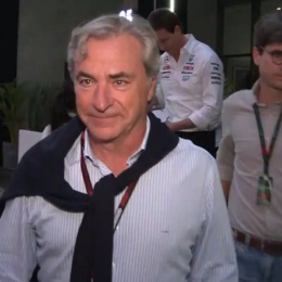 ¡La imagen de la que habla toda la F1! Reunión de los Sainz con el equipo Mercedes