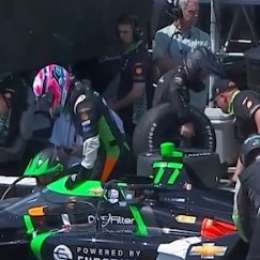 IndyCar: Romain Grosjean tuvo que abandonar en St. Petersburg