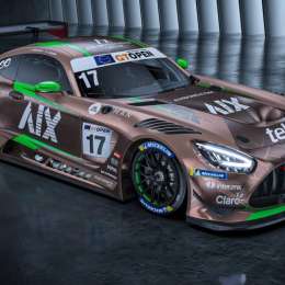 GT Open: Marcos Siebert mostró el Mercedes que utilizará en la temporada 2024