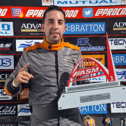 ASM: Cantizano: "El auto anduvo muy bien y me acomodé bien al circuito"