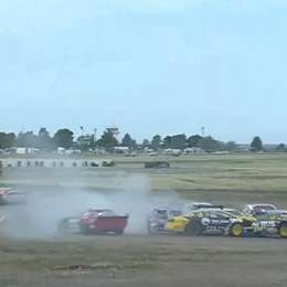 TC: choque múltiple a metros del final en Viedma