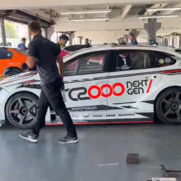 TC2000: la Volkswagen Nivus ya gira en el autódromo de Buenos Aires