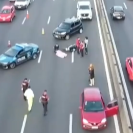 Choque en la General Paz: la avenida se encuentra colapsada