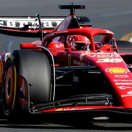 F1: Leclerc y Ferrari cerraron el viernes en Australia en lo más alto