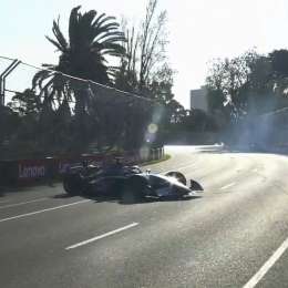 La espectacular salvada de Martins en la Qualy de la F2 en Melbourne