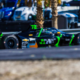 IndyCar: Canapino cerró el último entrenamiento dentro del top 15 en Thermal Club