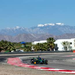 IndyCar: Canapino clasificó octavo para su serie en The Thermal