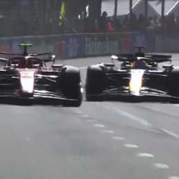 F1: la precisa maniobra de Sainz para superar a Verstappen en Australia