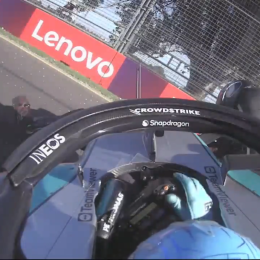 F1: el desesperado pedido de Russell tras su accidente en Australia