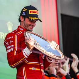 F1: así vivieron los italianos el triunfo de Sainz con Ferrari en el GP de Australia